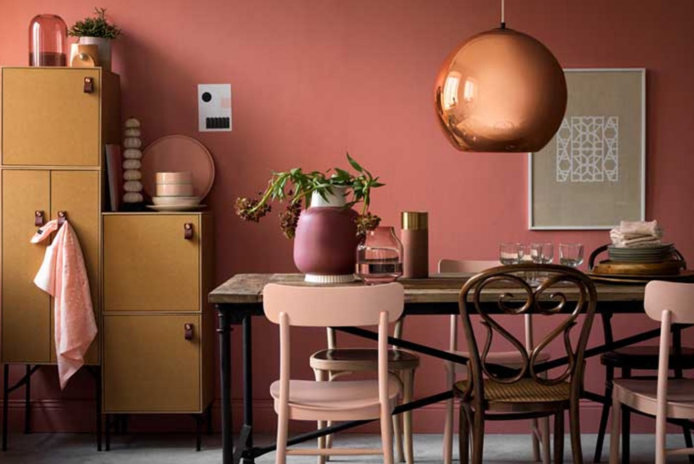 habitación terracota