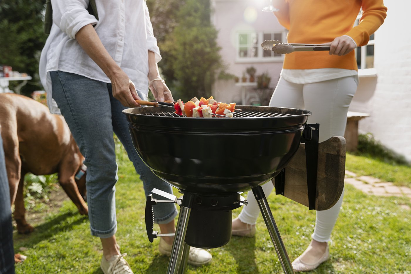 limpieza de asador